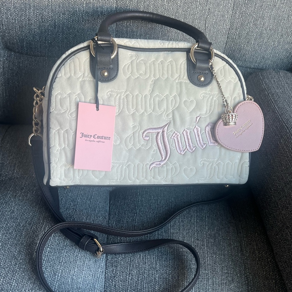 Juicy Couture Vintage Dream Velour Satchel
